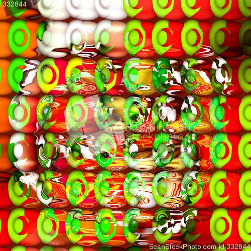 Image of Abstract 3d background