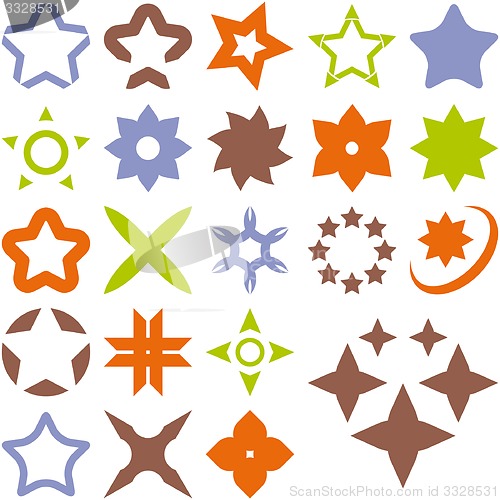 Image of Collection of different graphic elements