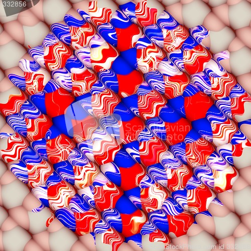 Image of Abstract 3d background