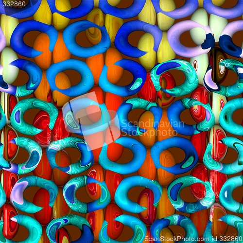 Image of Abstract 3d background