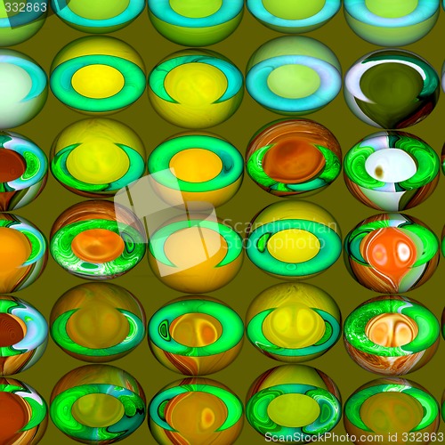 Image of Abstract 3d background