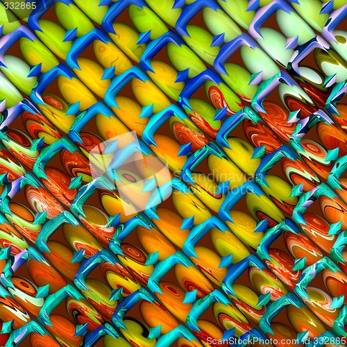 Image of Abstract 3d background