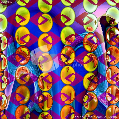 Image of Abstract 3d background