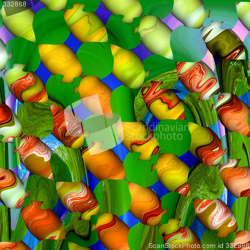 Image of Abstract 3d background