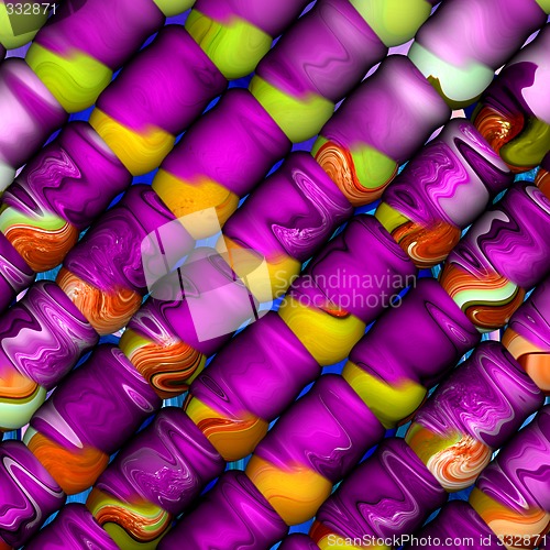 Image of Abstract 3d background