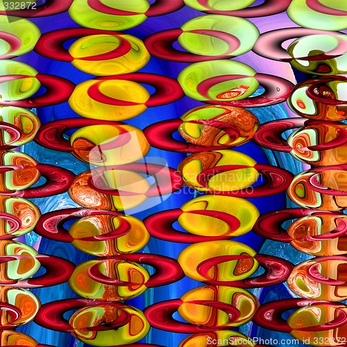 Image of Abstract 3d background