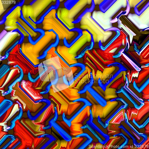 Image of Abstract 3d background