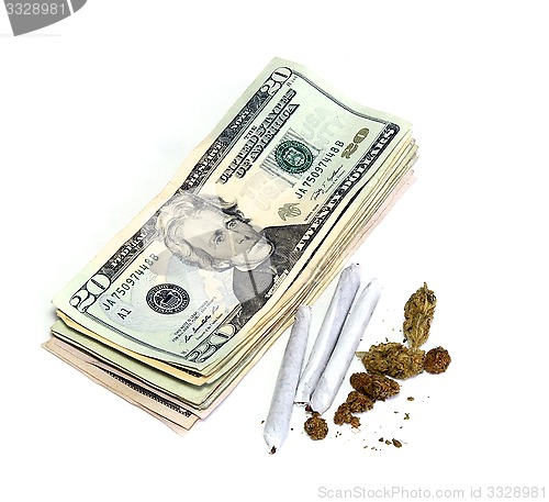 Image of currency and medicinal pot