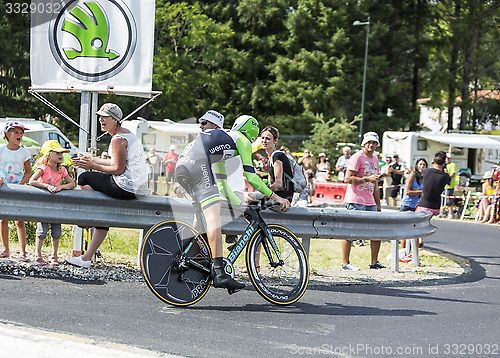 Image of The Cyclist Bauke Mollema - Tour de France 2014