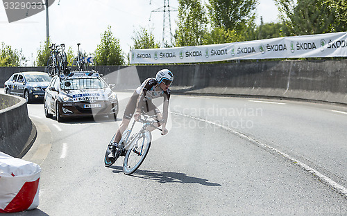 Image of The Cyclist Romain Bardet - Tour de France 2015