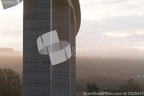 Image of Large highway viaduct ( Hungary)