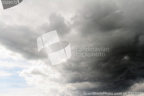 Image of Dark storm clouds