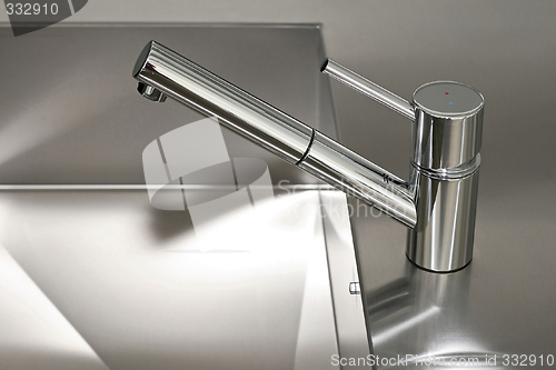Image of Silver faucet