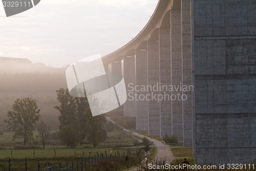 Image of Large highway viaduct ( Hungary)