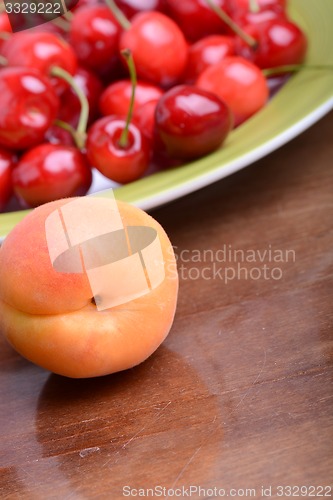 Image of Summer Fruits, cherries, apricots