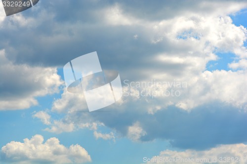Image of Clouds with blue sky