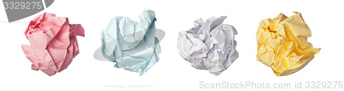 Image of Crumpled paper ball