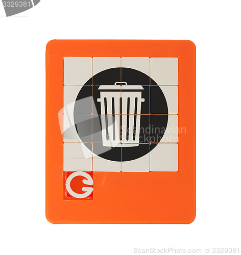 Image of Old puzzle slide game