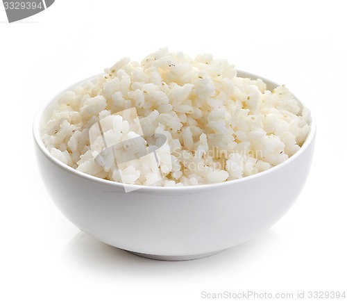 Image of bowl of boiled rice