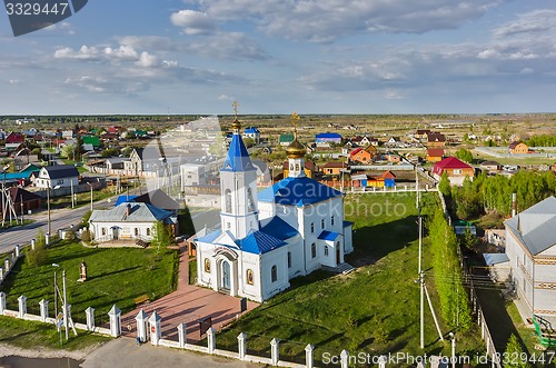 Image of Sacred and Ilyinsky temple. Bogandinskoe. Russia