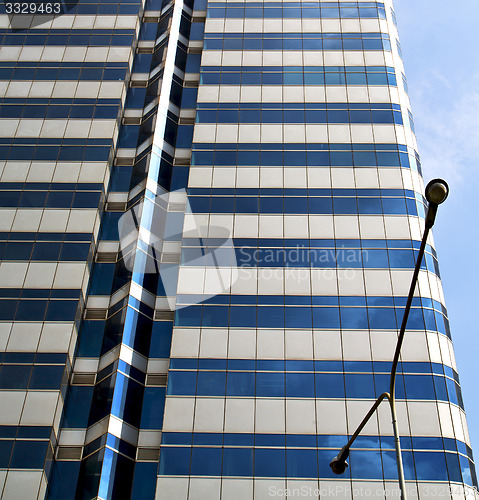 Image of  bangkok terrace  thailand  in office   street lamp