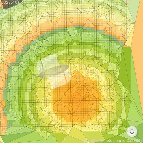 Image of Abstract geometric background. Mosaic. Vector illustration. 