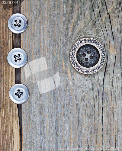 Image of four vintage button