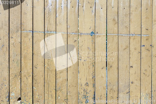 Image of Yellow Wooden Plank