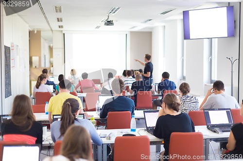 Image of Informatics workshop at university.