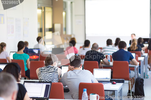 Image of Workshop at university.