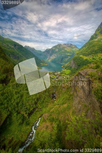 Image of View of Geiranger