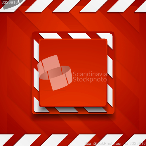 Image of Red abstract geometric corporate background