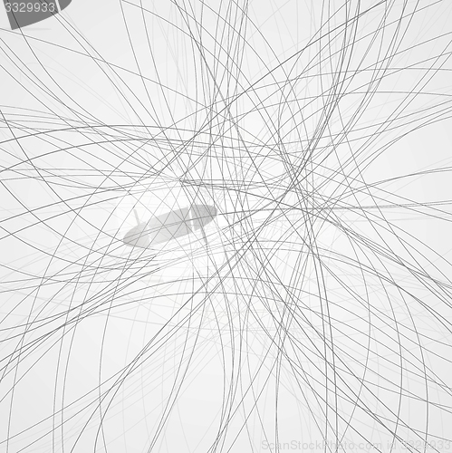 Image of Abstract grey lines vector background