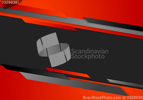 Image of Abstract corporate dark tech background