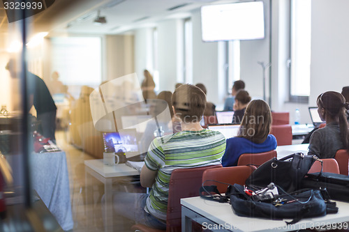 Image of Informatics workshop at university.