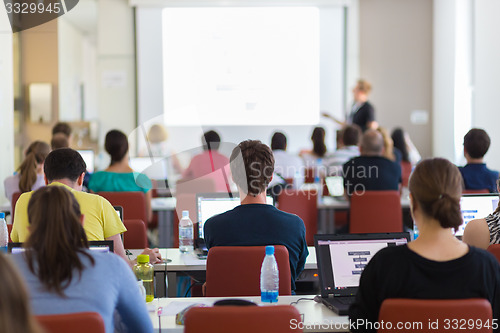 Image of Informatics workshop at university.