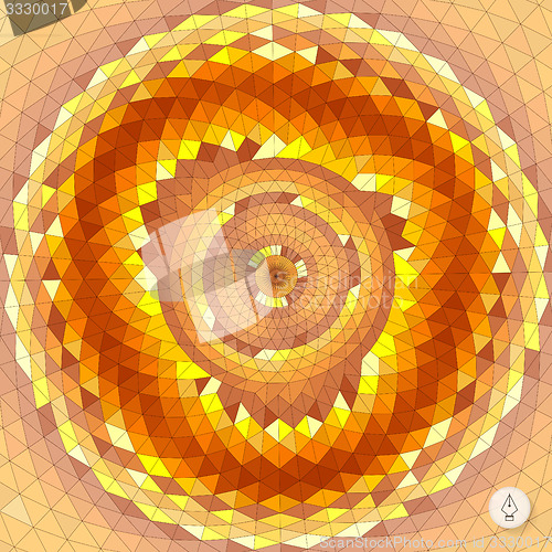 Image of Abstract geometric background. Mosaic. Vector illustration. 