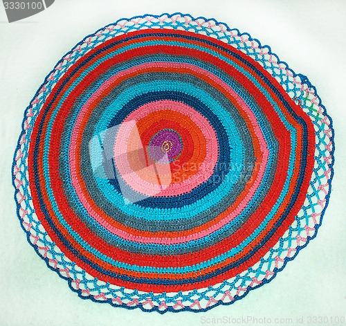 Image of knitted mat