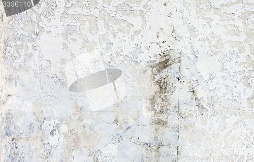 Image of Grungy White Concrete Wall Background