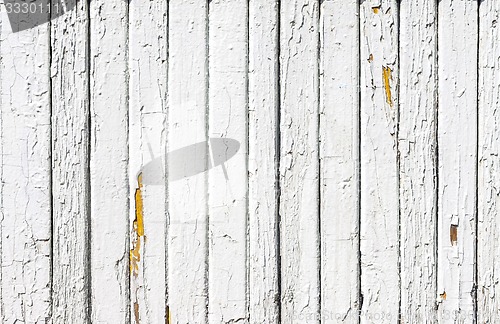 Image of Vintage  White  Wood Wall