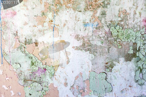 Image of Grunge Colored  Old Concrete Texture Wall