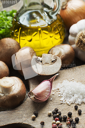 Image of Mushrooms Champignons