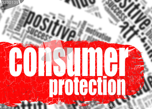 Image of Word cloud consumer protection