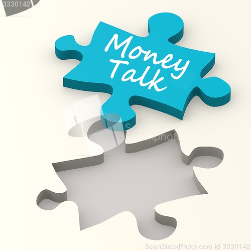 Image of Money talk on puzzle