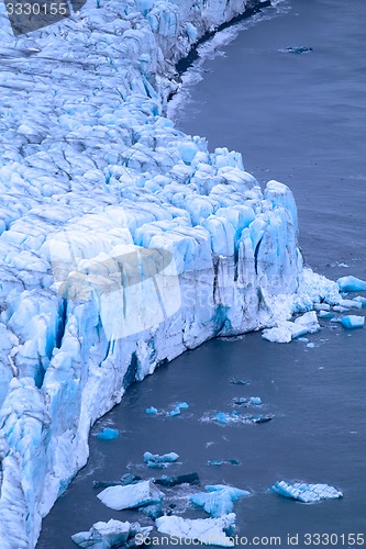 Image of Arctic glacier. area Novaya Zemlya