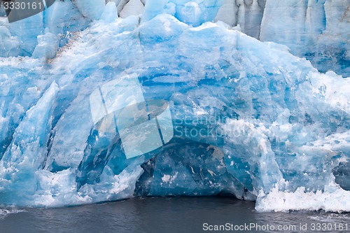 Image of Arctic glacier. area Novaya Zemlya