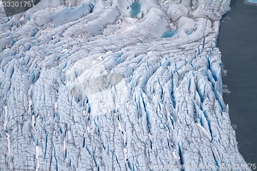Image of Arctic glacier. area Novaya Zemlya