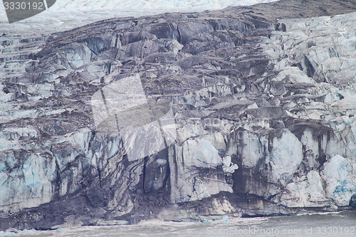 Image of Arctic glacier. area Novaya Zemlya