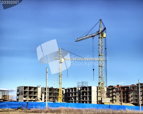 Image of construction of new homes
