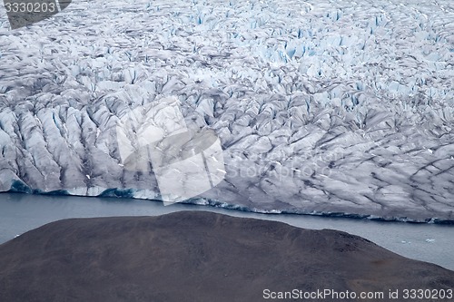 Image of Arctic glacier. area Novaya Zemlya